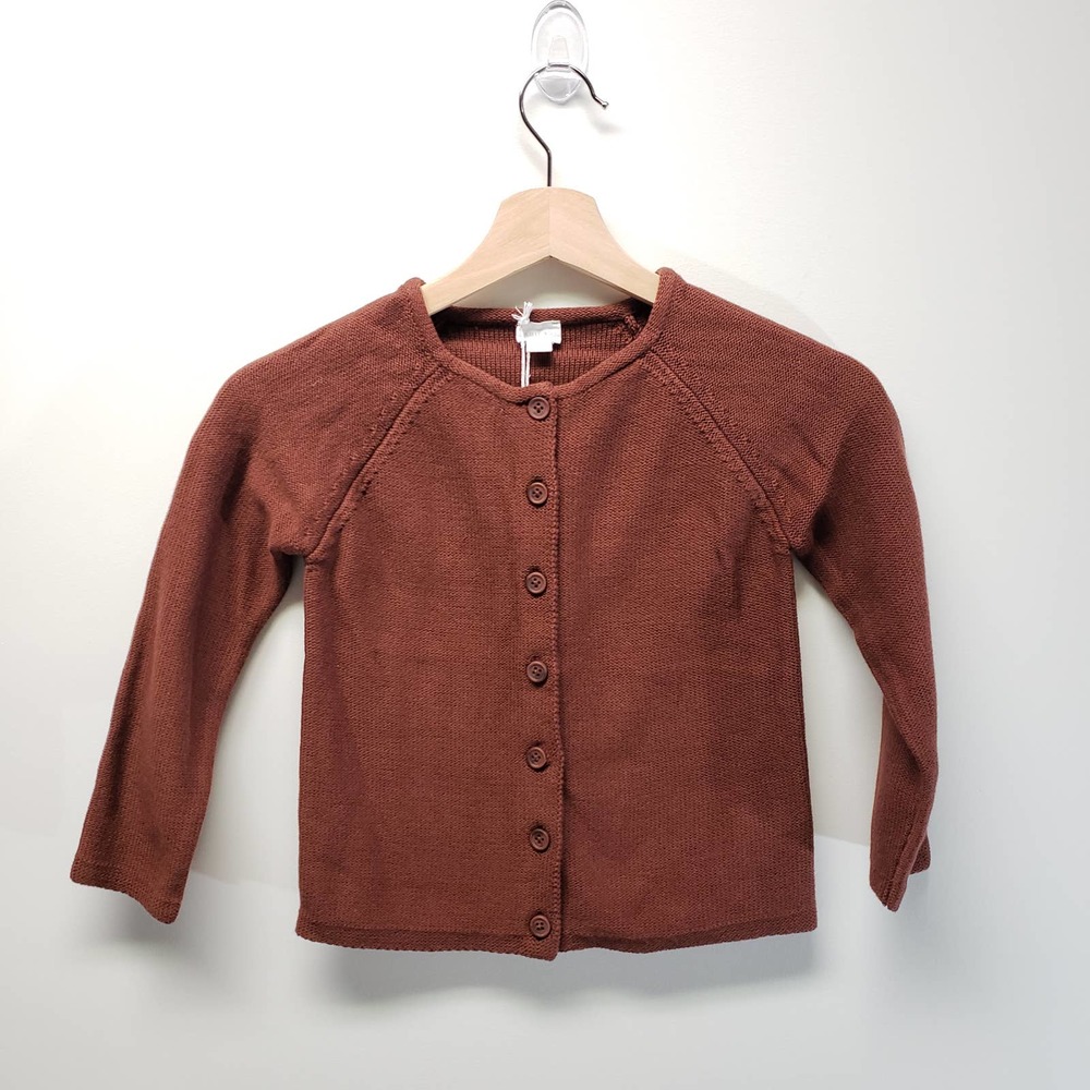Jamie Kay Knit Cardigan 5 year Cherry Mahogany New with Tags